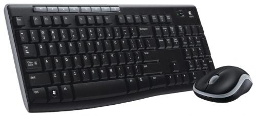 Клавиатура Logitech Wireless Combo MK270 черный