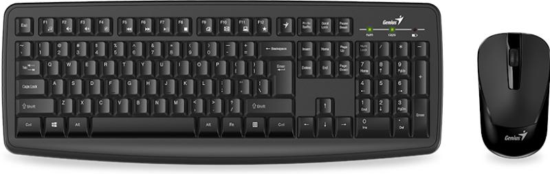 Клавиатура Genius Smart KM-8100 черный + мышь