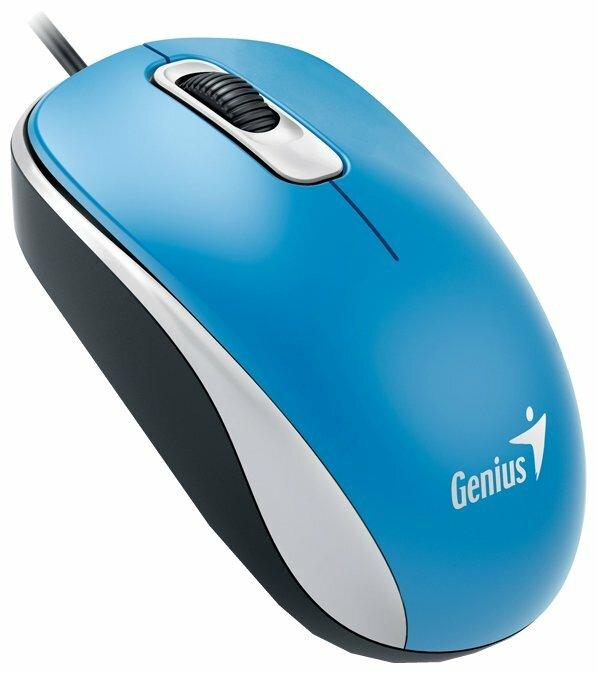 Мышь Genius DX-110 Blue USB