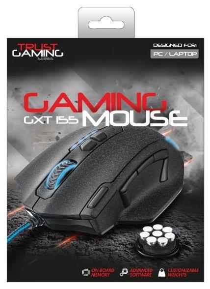 Мышь Trust GXT 155 Gaming Mouse Black USB