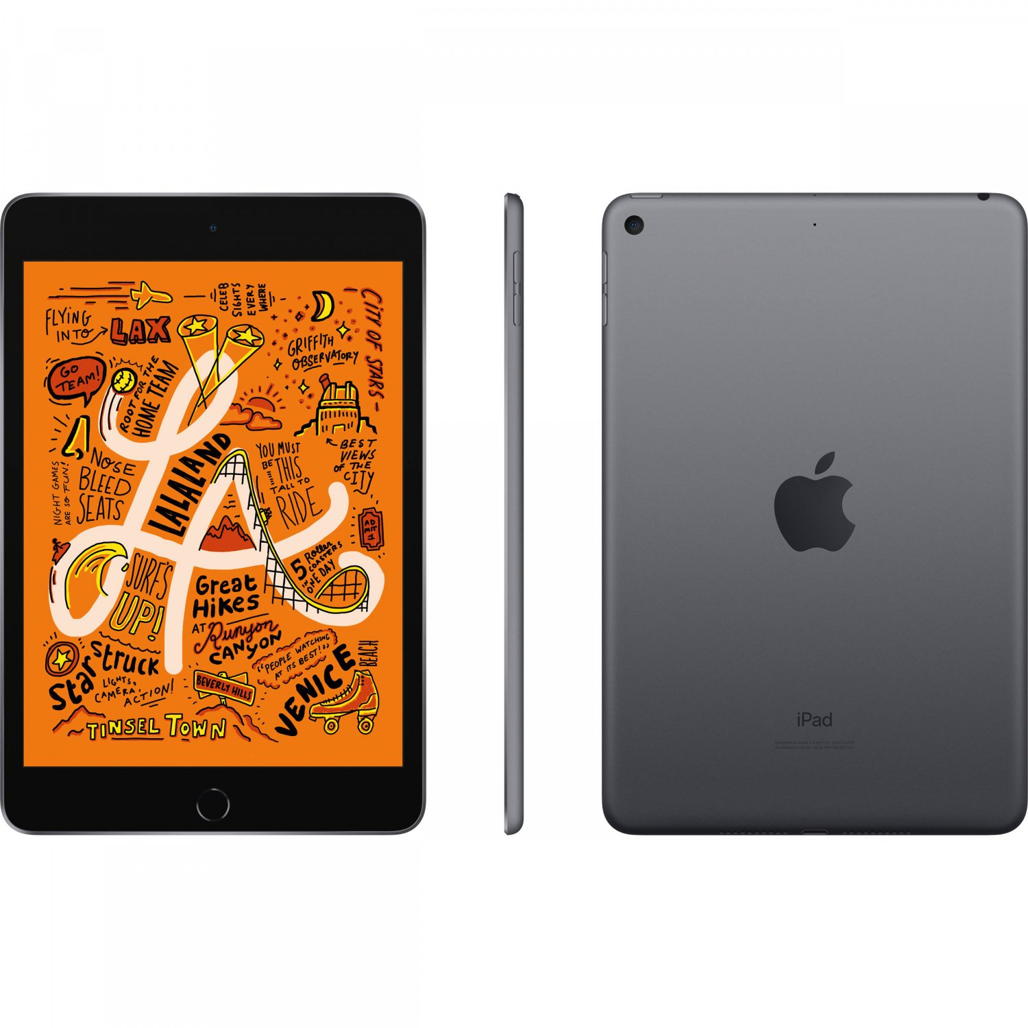 Планшет Apple iPad mini 5 64Gb WiFi  MUQW2RK/A, Space Grey