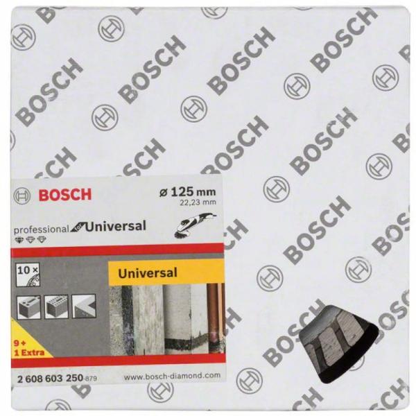 Диск отрезной Bosch 2608603250 125x22.23x2x10