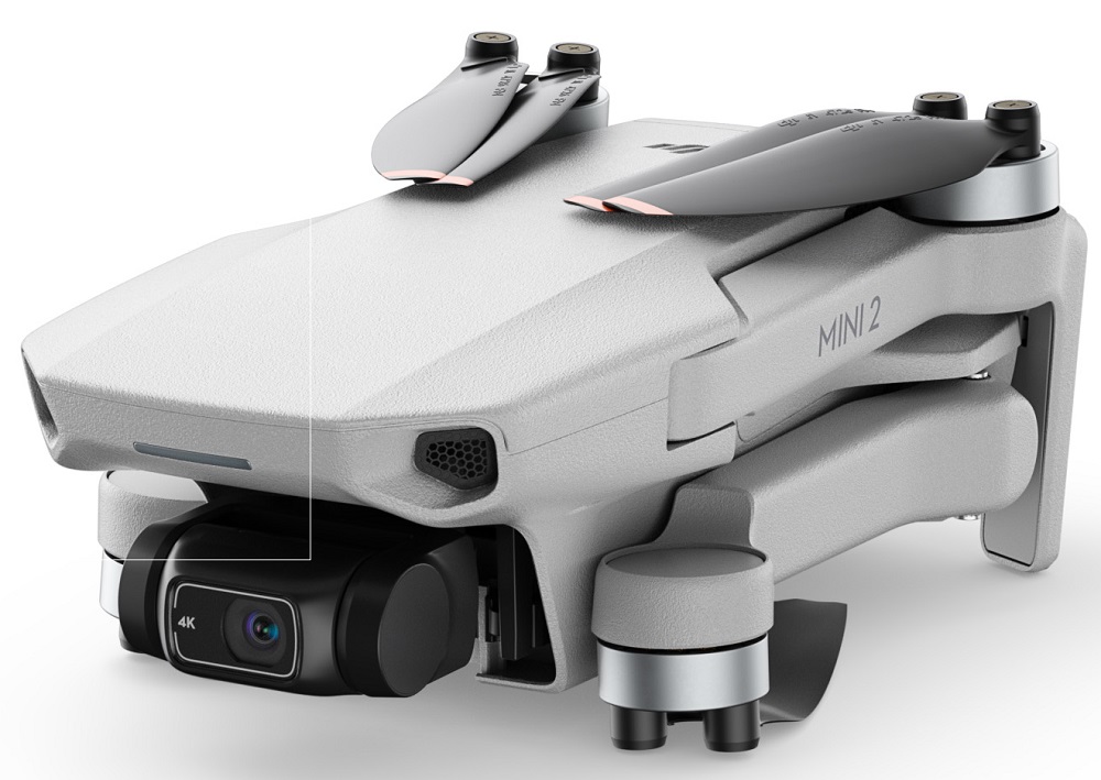 Квадракоптер DJI Mini 2 Fly More Combo серый