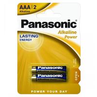 Батарейки Panasonic LR03 APB/2BP Alkaline тип AAA, 2 шт.