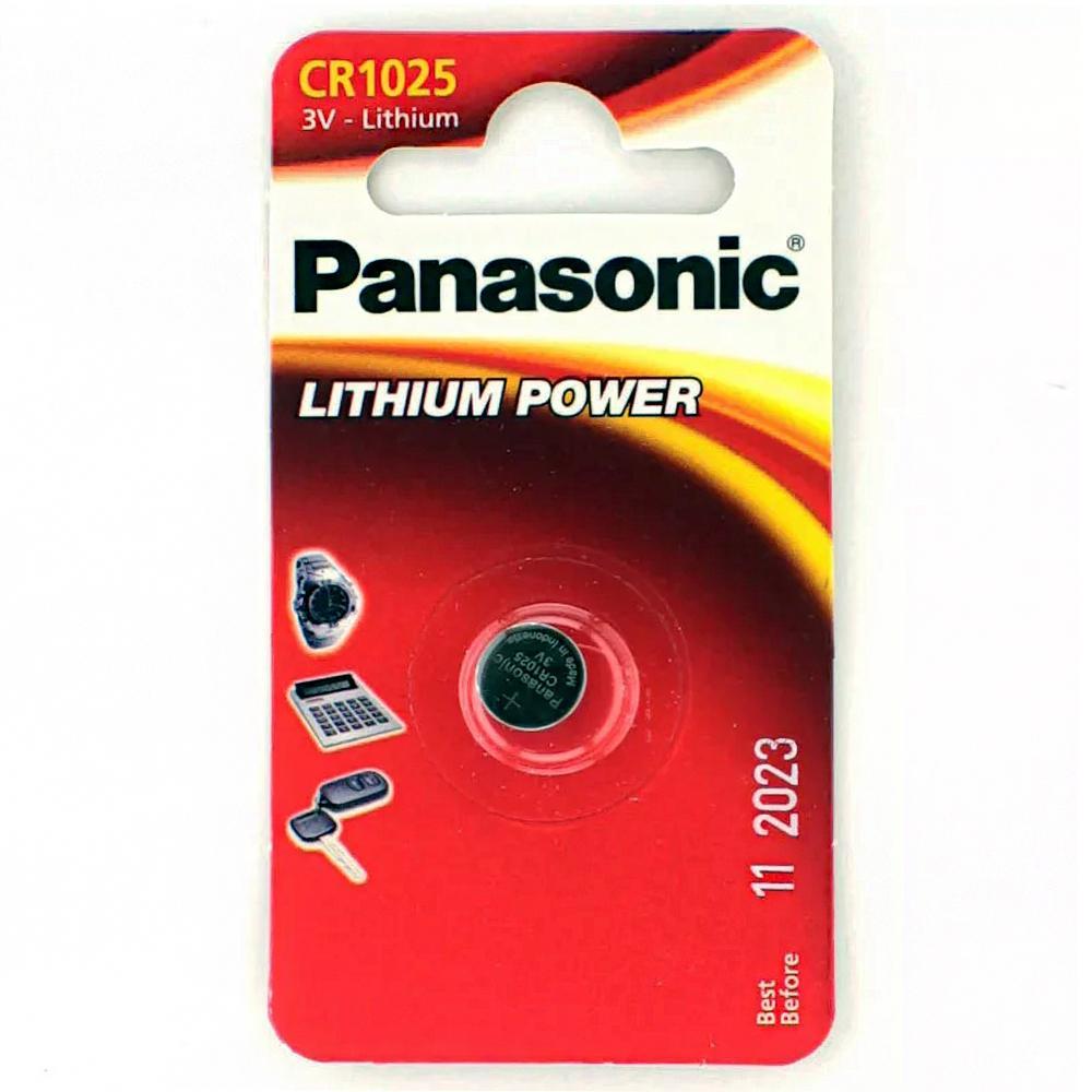 Батарейка Panasonic CR 1025AL/1BP, 1 шт.