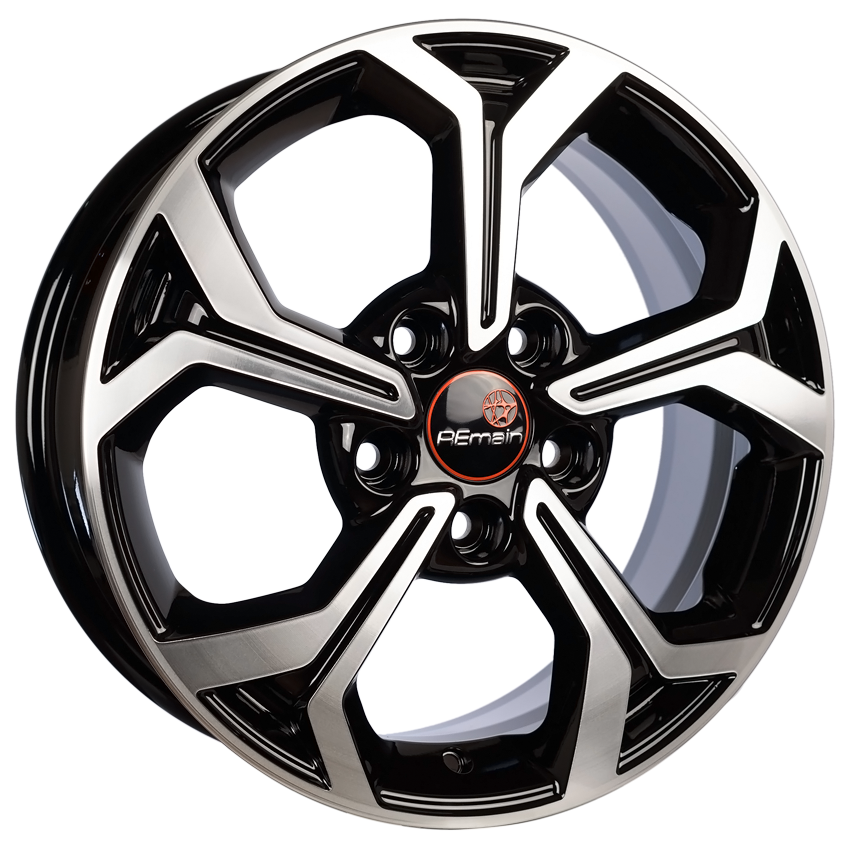 Диск Remain R190 19000AR 5x114,3 R16x6,5 CB67,1 ET50 (16_Ceed) алмаз черный