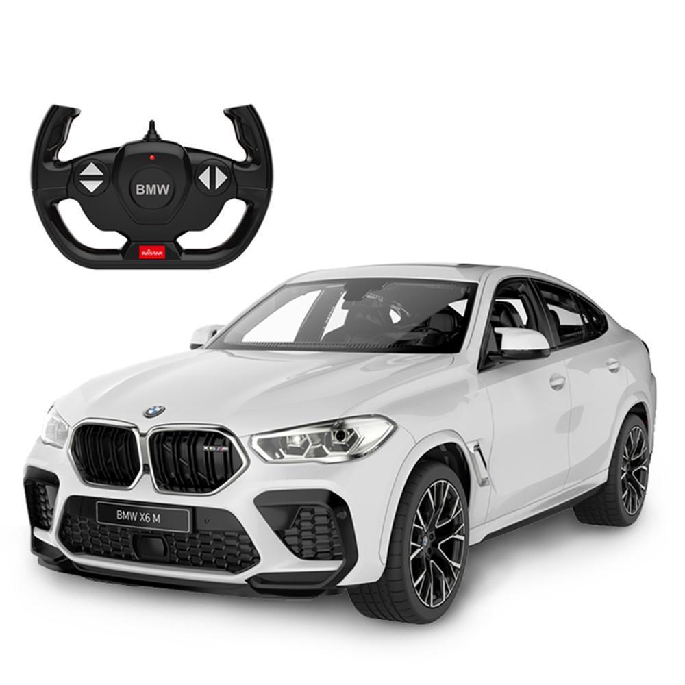 Купить Радиоуправляемая игрушка Rastar Машина 1:14 BMW X6 M 99200W (белая)  в Астане - Oma.kz