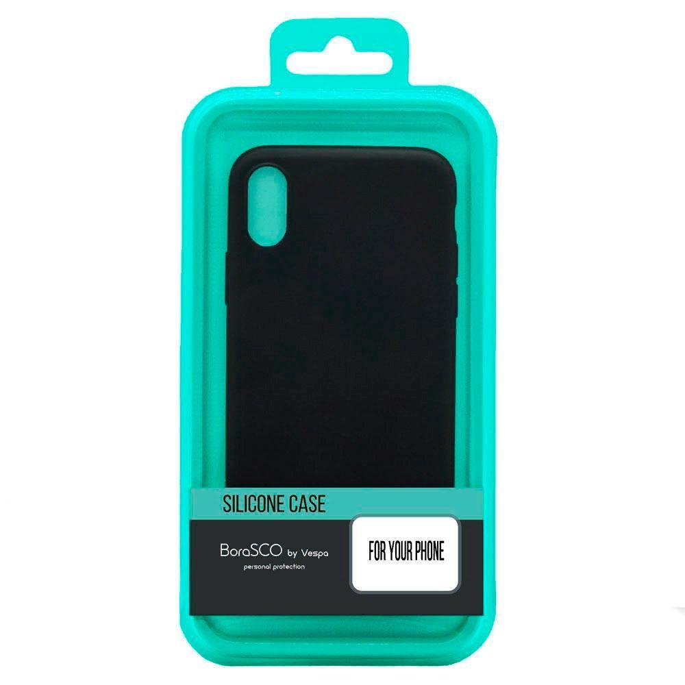 Чехол для телефона BoraSCO Silicone Case матовый для Xiaomi Redmi Note 11/ 11s (70212), черный