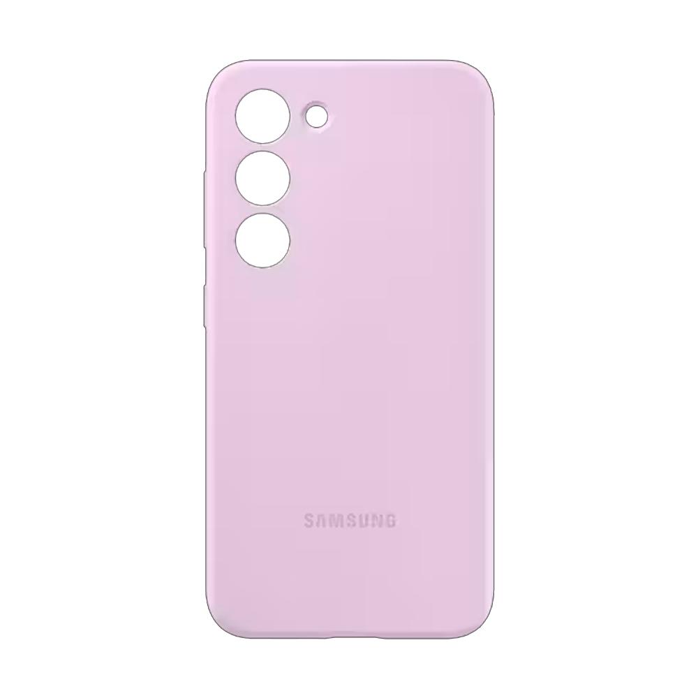 Чехол для телефона Samsung S23 Silicone Cover, EF-PS911TVEGRU, лиловый