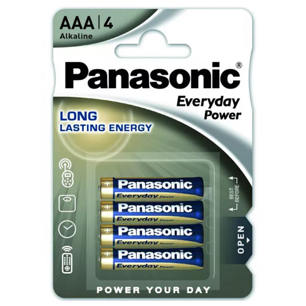 Батарейка Panasonic LR03 REE/4BP Every Day тип AAA, 4 шт.