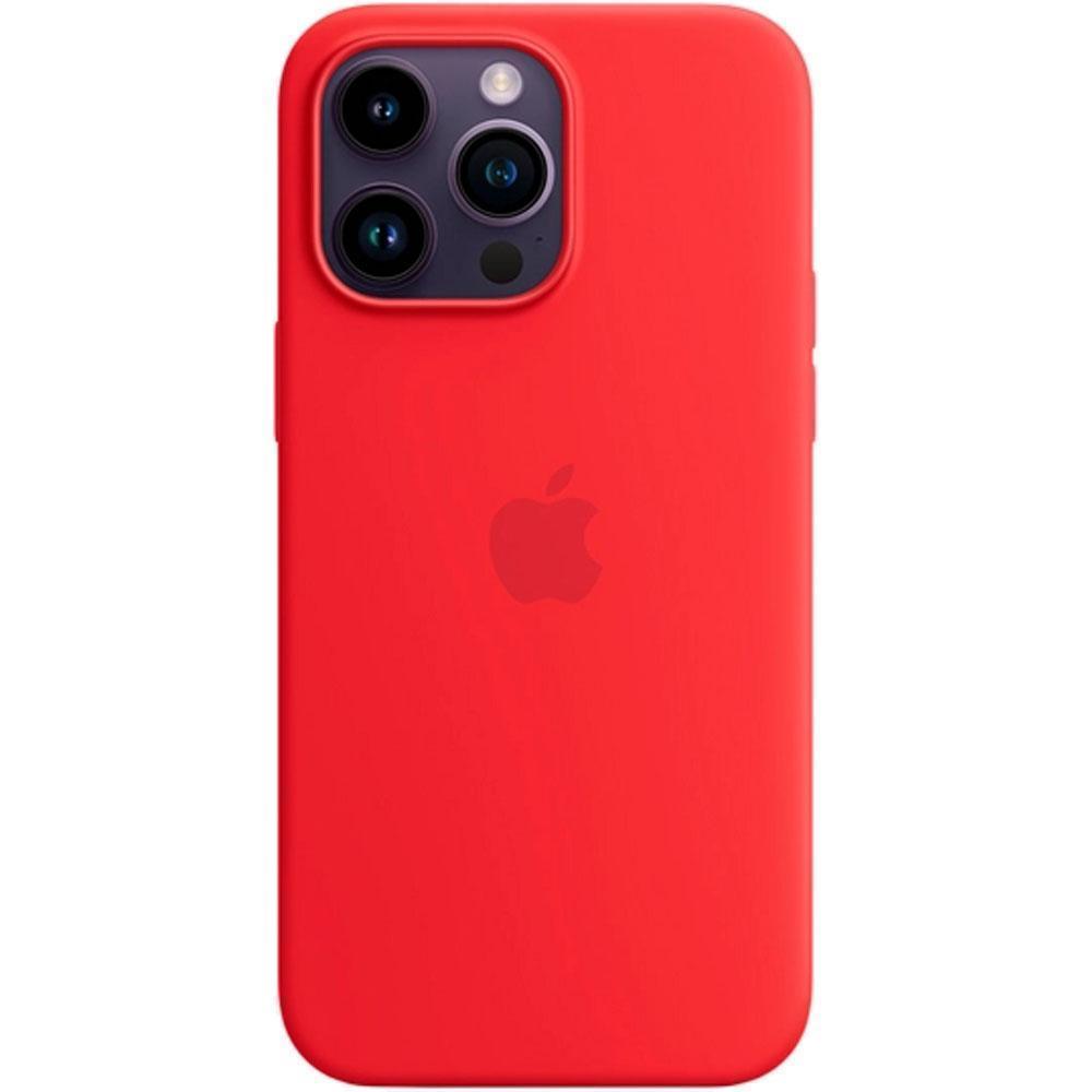 Чехол для телефона Apple iPhone 14 Pro Max Silicone Case with MagSafe - (MPTR3ZM/A), (PRODUCT) красный