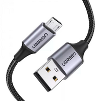 Кабель для телефона Ugreen US290 USB A to Micro USB 3 м Black 60403