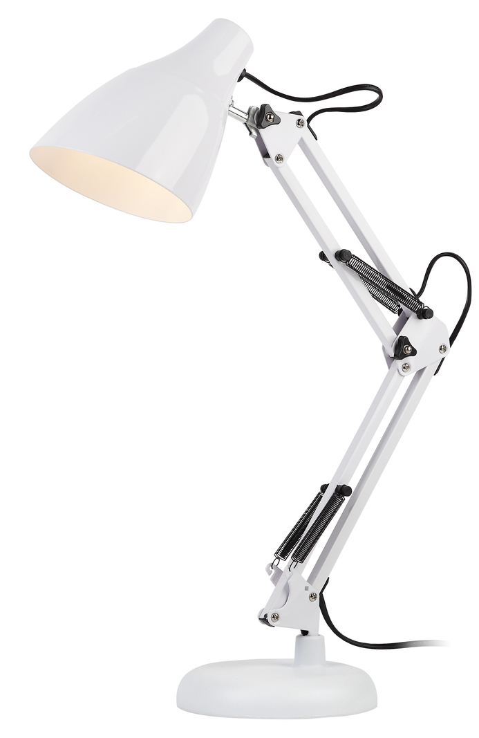 Лампа настольная ЭРА N 123-Е27-40W-W белая