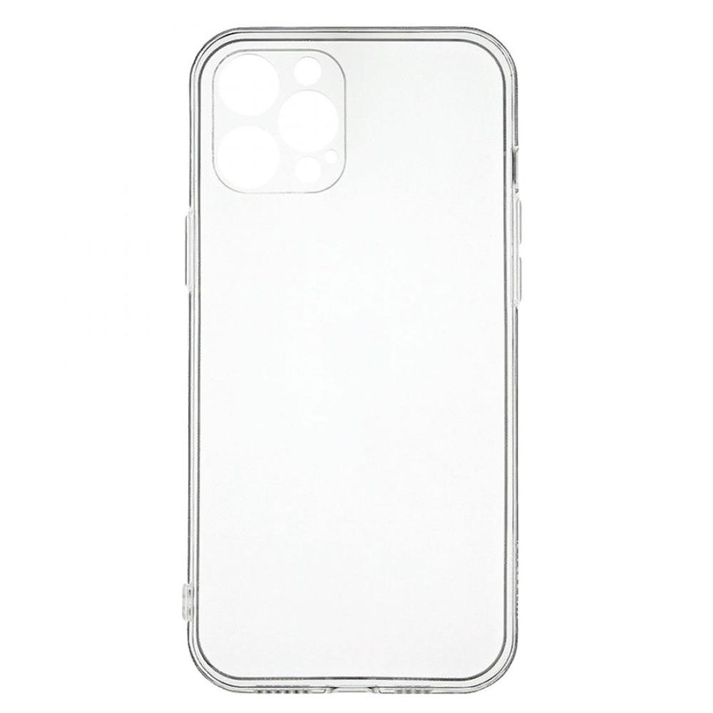 Чехол для телефона A-Case iPhone 14 PRO MAX, силикон, прозрачный