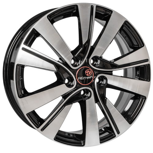 Диск Remain R185 17 Sportage  5х114,3 R17х7 СВ67,1 ЕТ48,5  алмаз черный арт.18500AR