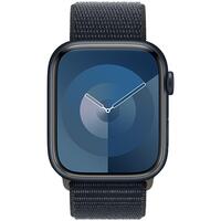 Смарт часы Apple Watch Series 9 GPS 45mm Midnight Aluminium Case with Midnight Sport Loop (MR9C3QR/A)