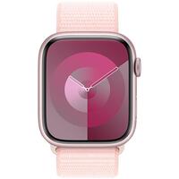 Смарт часы Apple Watch Series 9 GPS 45mm  MR9J3QR/A Pink Aluminium Case with Light Pink Sport Loop