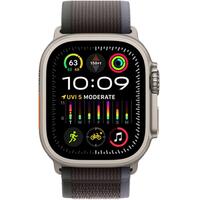 Смарт часы Apple Watch Ultra 2 GPS + Cellular, 49mm Titanium Case with Blue/Black Trail Loop - S/M (MRF53GK/A)