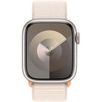 Смарт часы Apple Watch Series 9 GPS 45mm Starlight Aluminium Case with Starlight Sport Loop (MR983QR/A)