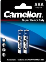 Батарейка Camelion Super Heavy Duty ААА R03P-BP2B 2 шт