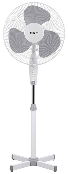 Вентилятор ARG W-FS1602-G бело-серый