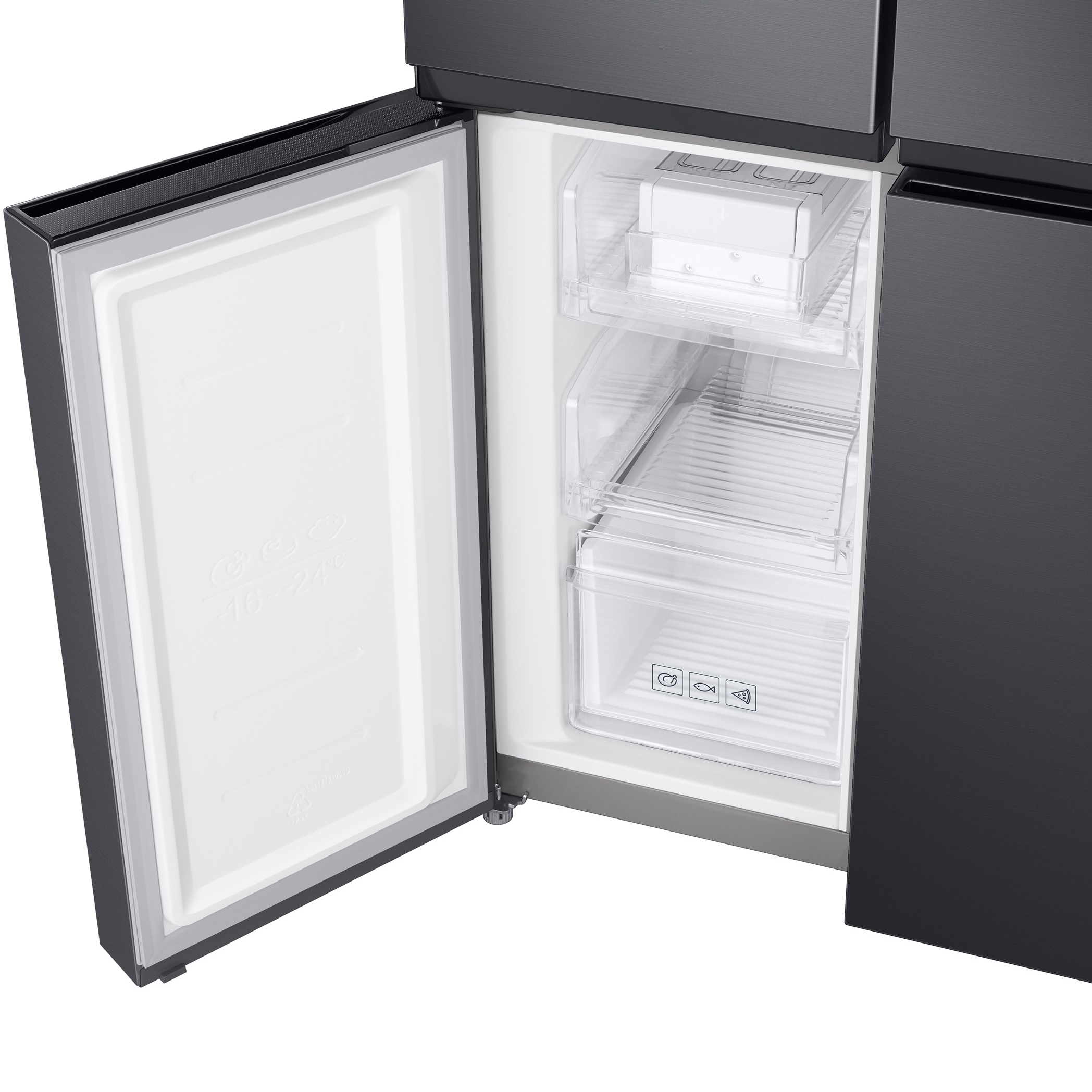 Холодильник Samsung RF48A4000B4, черный