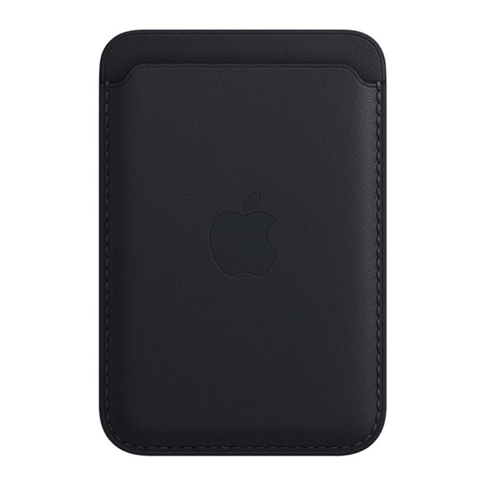 Чехол для телефона Apple iPhone Leather Wallet with MagSafe - (MM0Y3ZM/A), Midnight