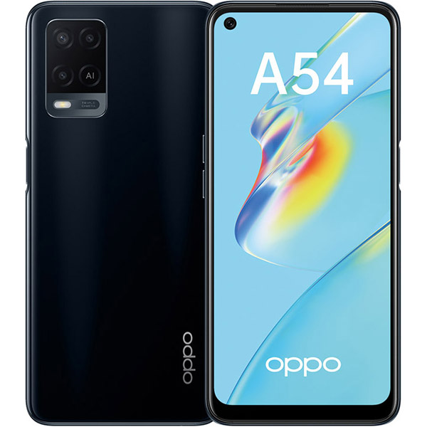 Смартфон Oppo A54 64GB Crystal Black, черный