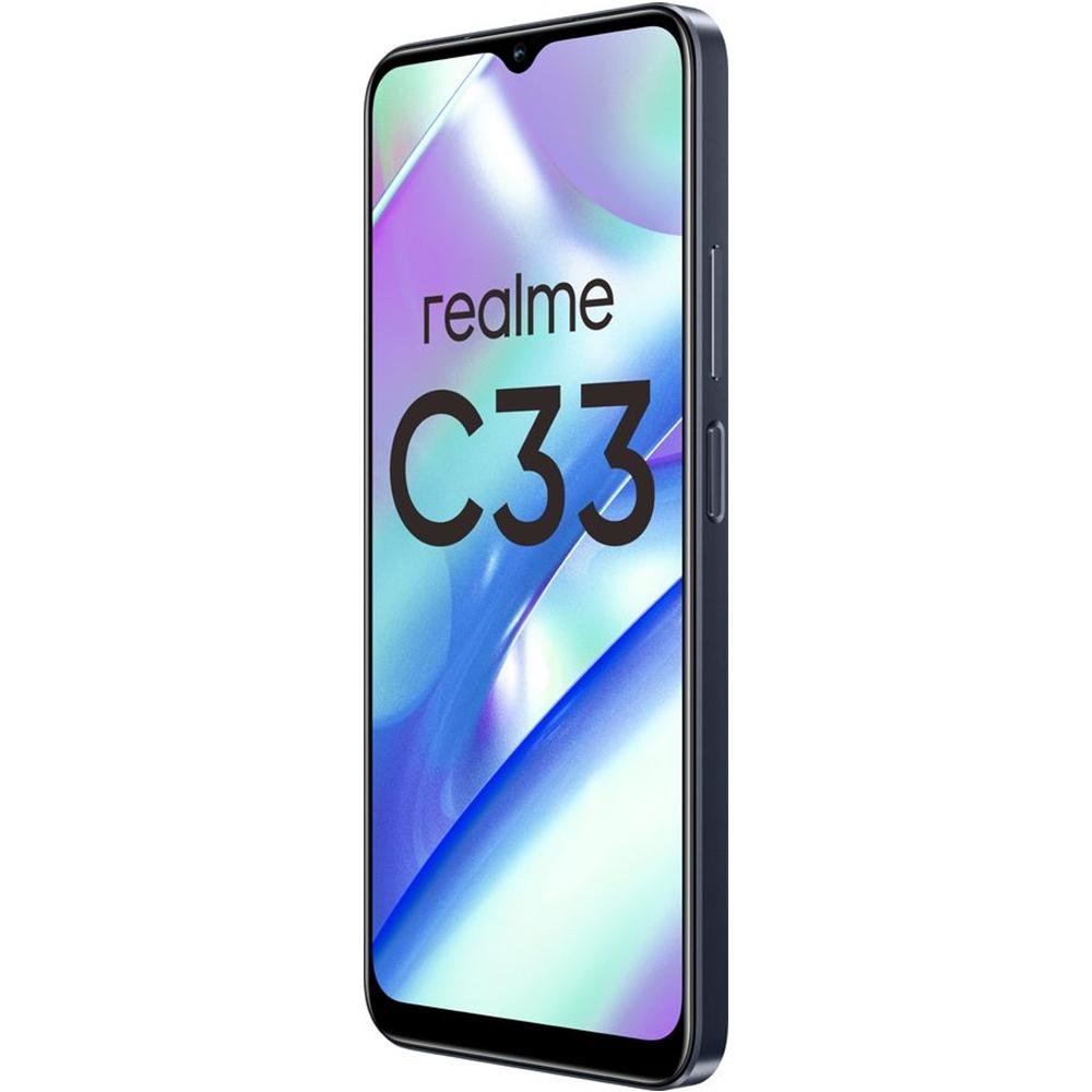 Смартфон Realme C33 (4/128GB), черный