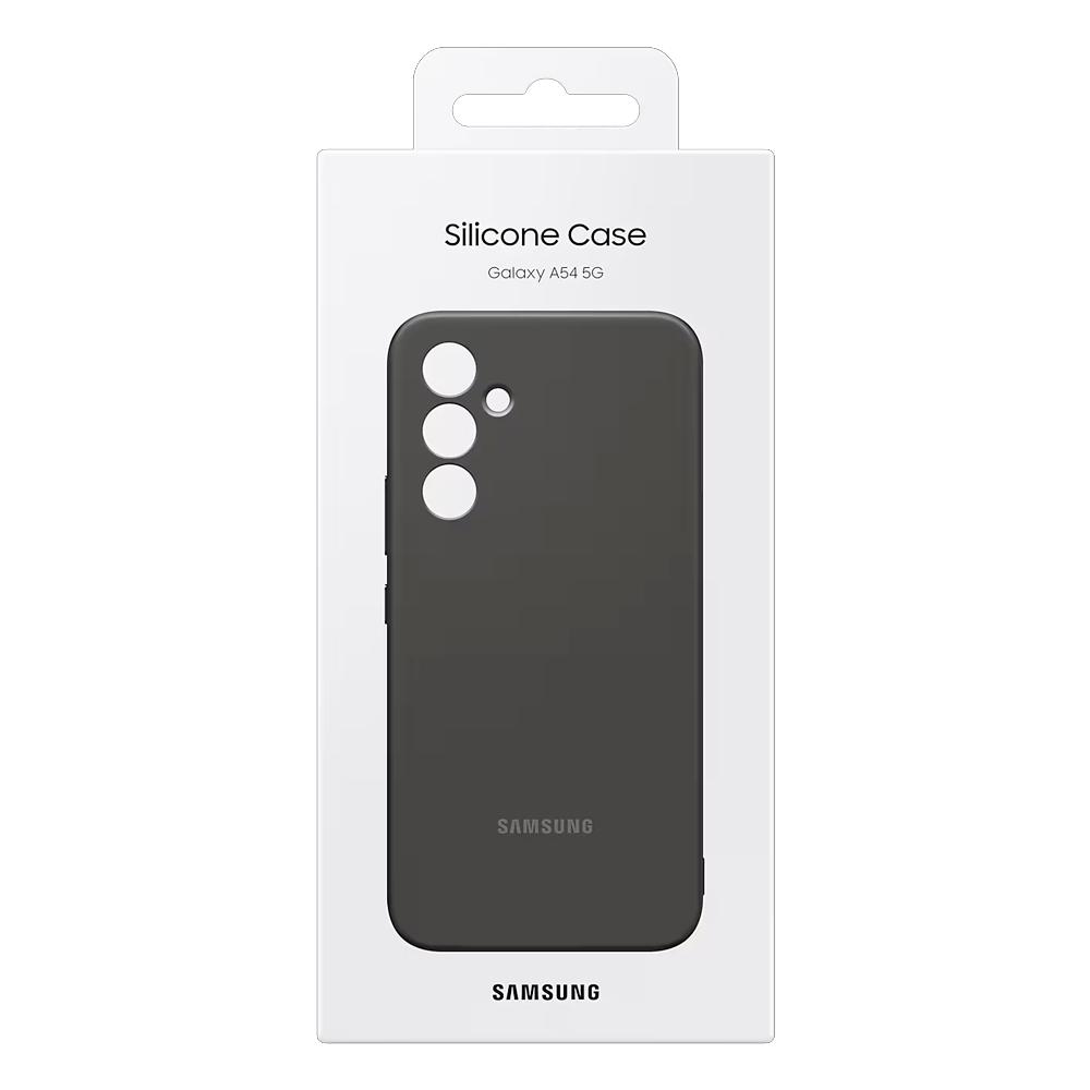 Купить Чехол для телефона Samsung для Galaxy A54 Silicone Cover  (EF-PA546TBEGRU) Black в Астане - Oma.kz