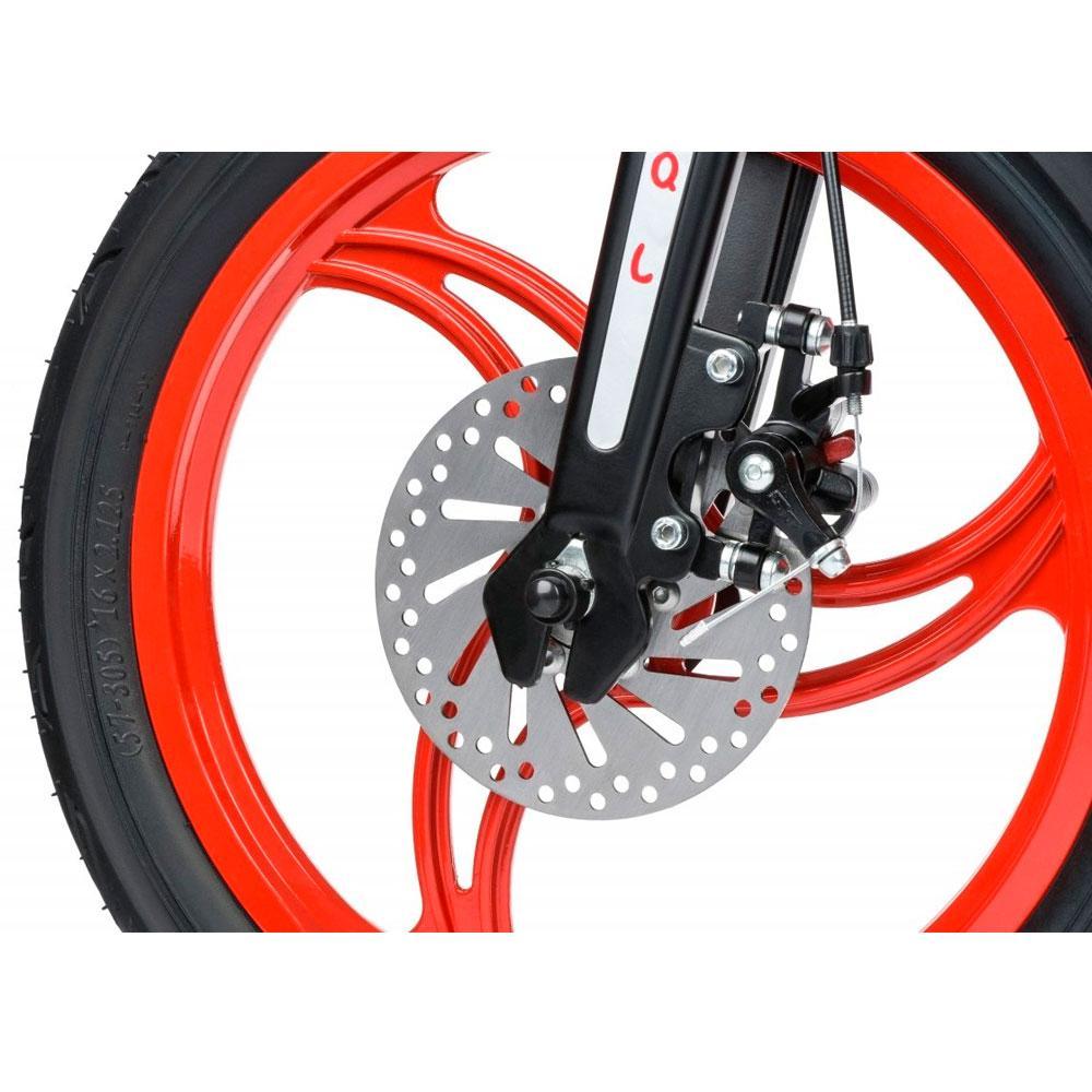 Велосипед Miqilong MQL-YD16-ORANGE YD16` оранжевый