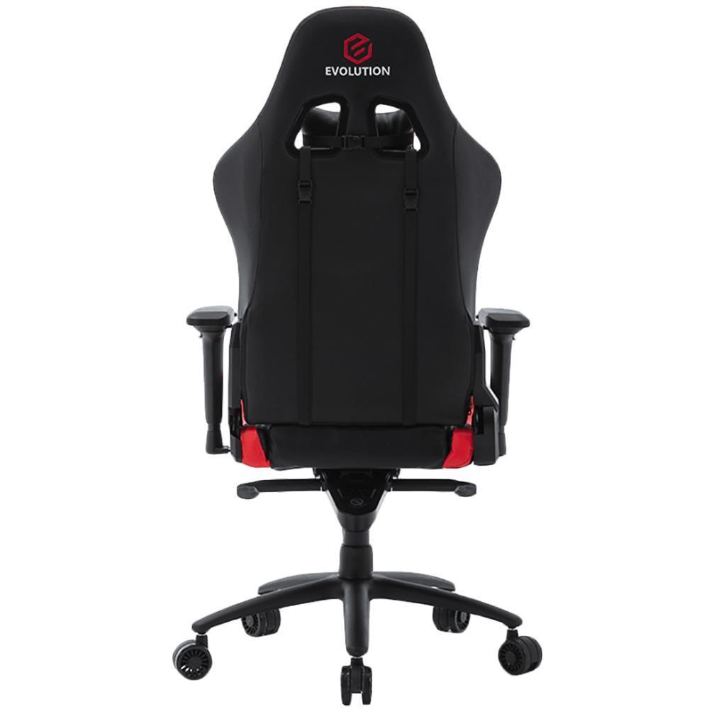 Игровое компьютерное кресло Evolution Racer M Black-Red