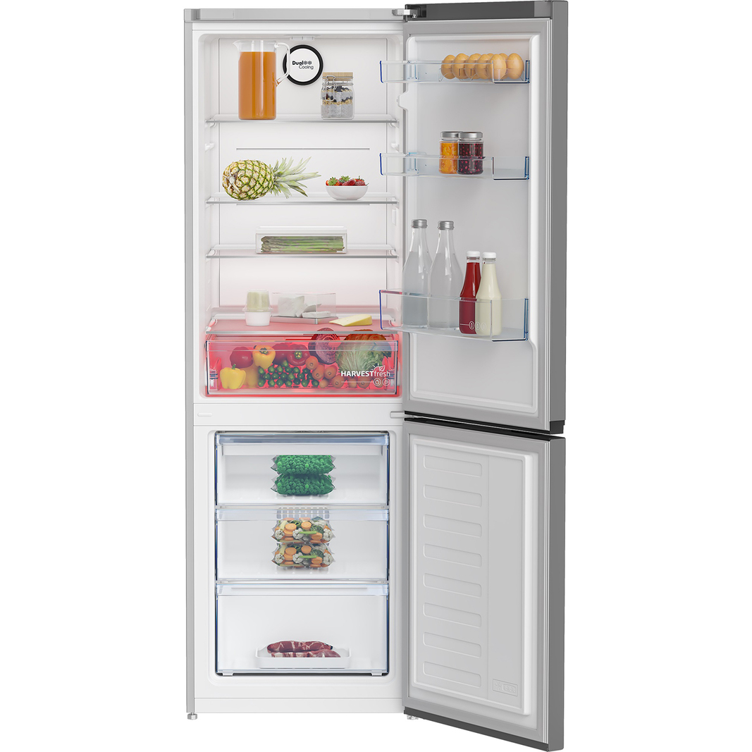 Холодильник Beko B1RCNK 362S, серебристый