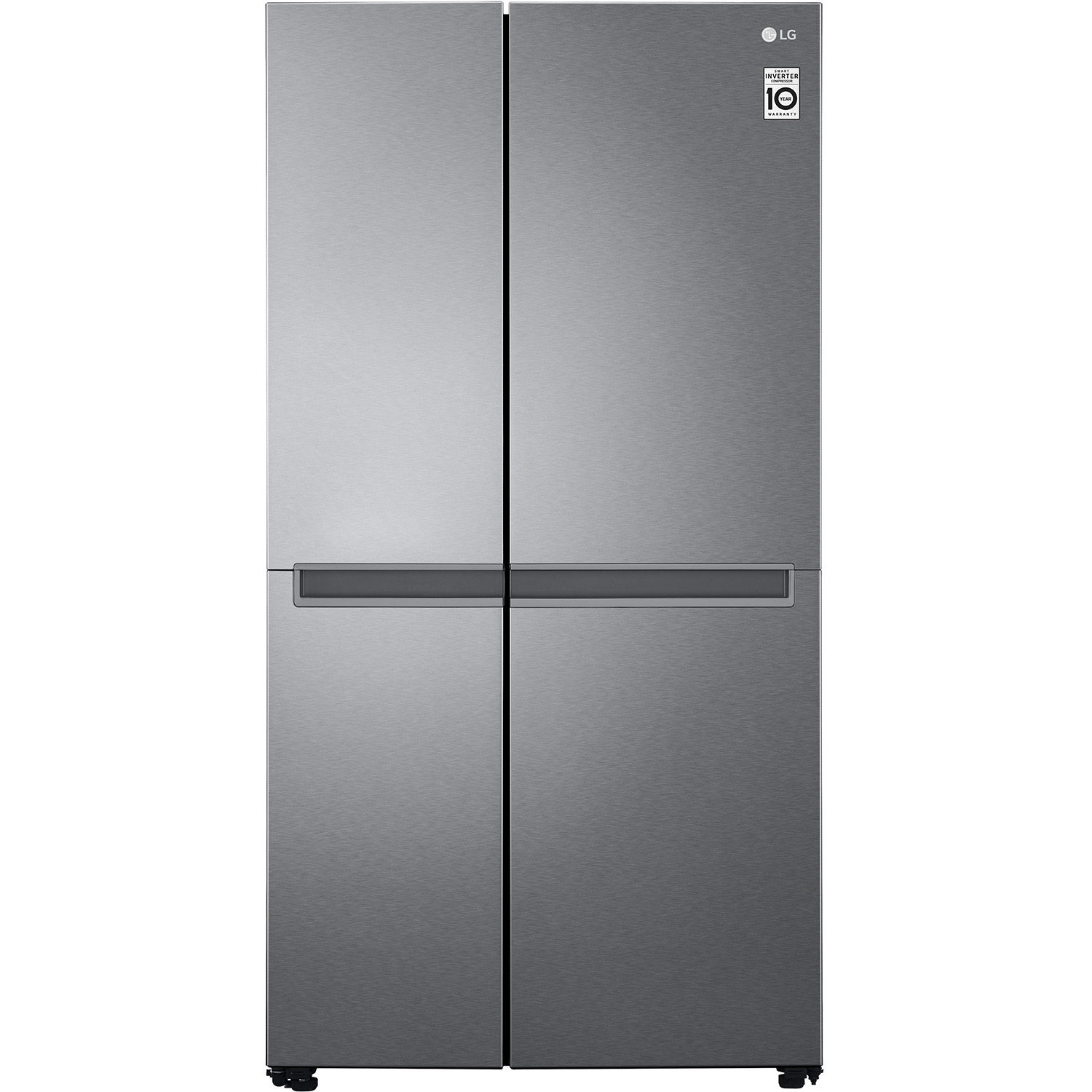 Холодильник LG GC B257JLYV, серый