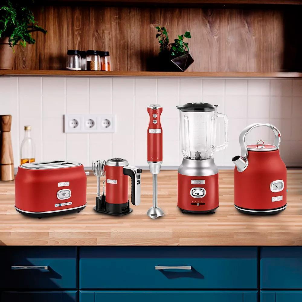 Блендер погружной Kitfort KT-3084-3 красный