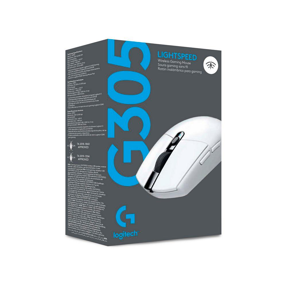 Мыш игровая Logitech G305 Gaming Optical USB white
