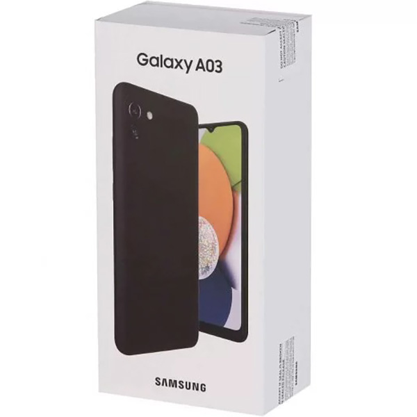 Смартфон Samsung SM A 035 Galaxy A03 32GB FZKDS, черный