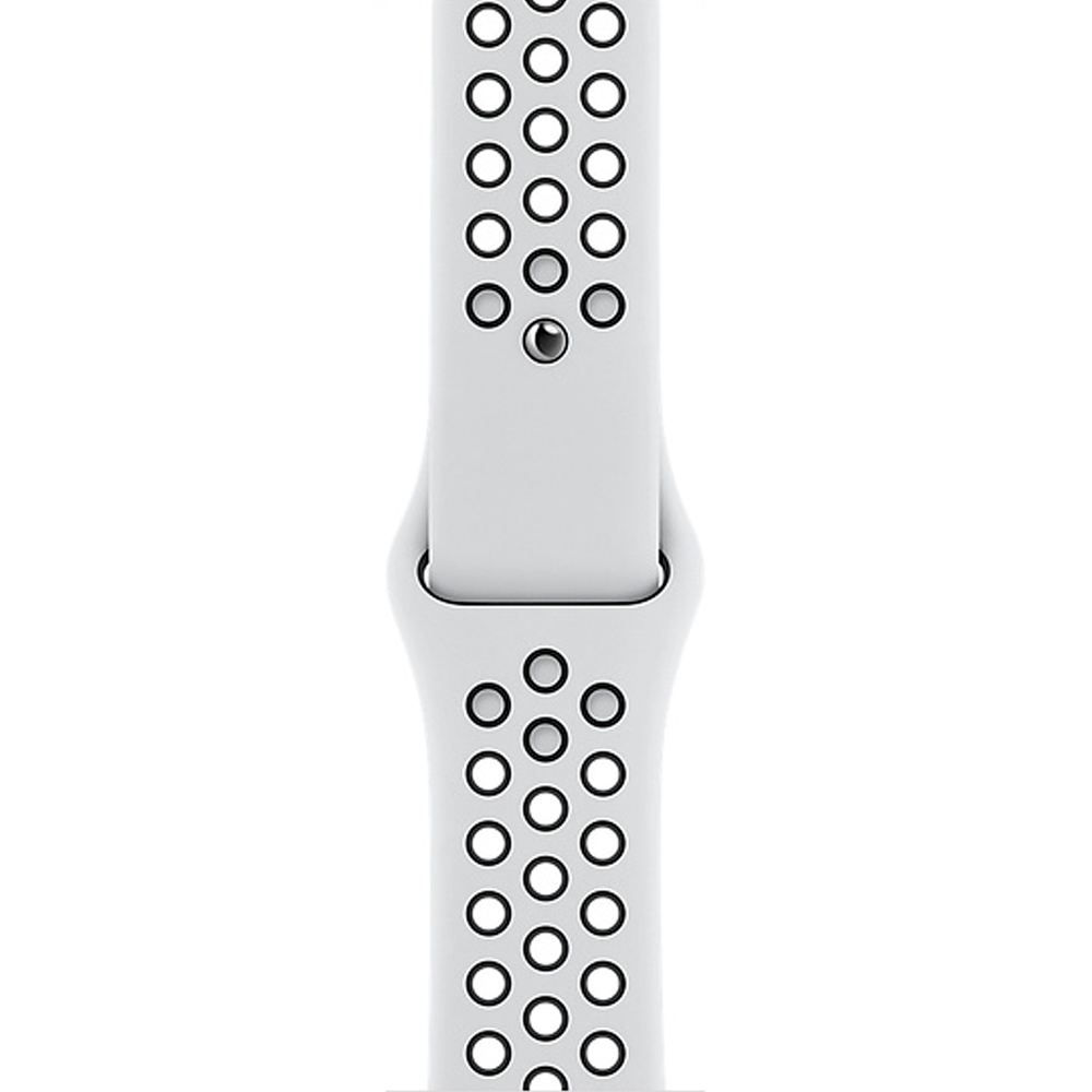 Смарт часы Apple Watch Nike SE, 44mm Silver Aluminium Case with Pure Platinum/Black Nike Sport Band (MYYH2GK/A)
