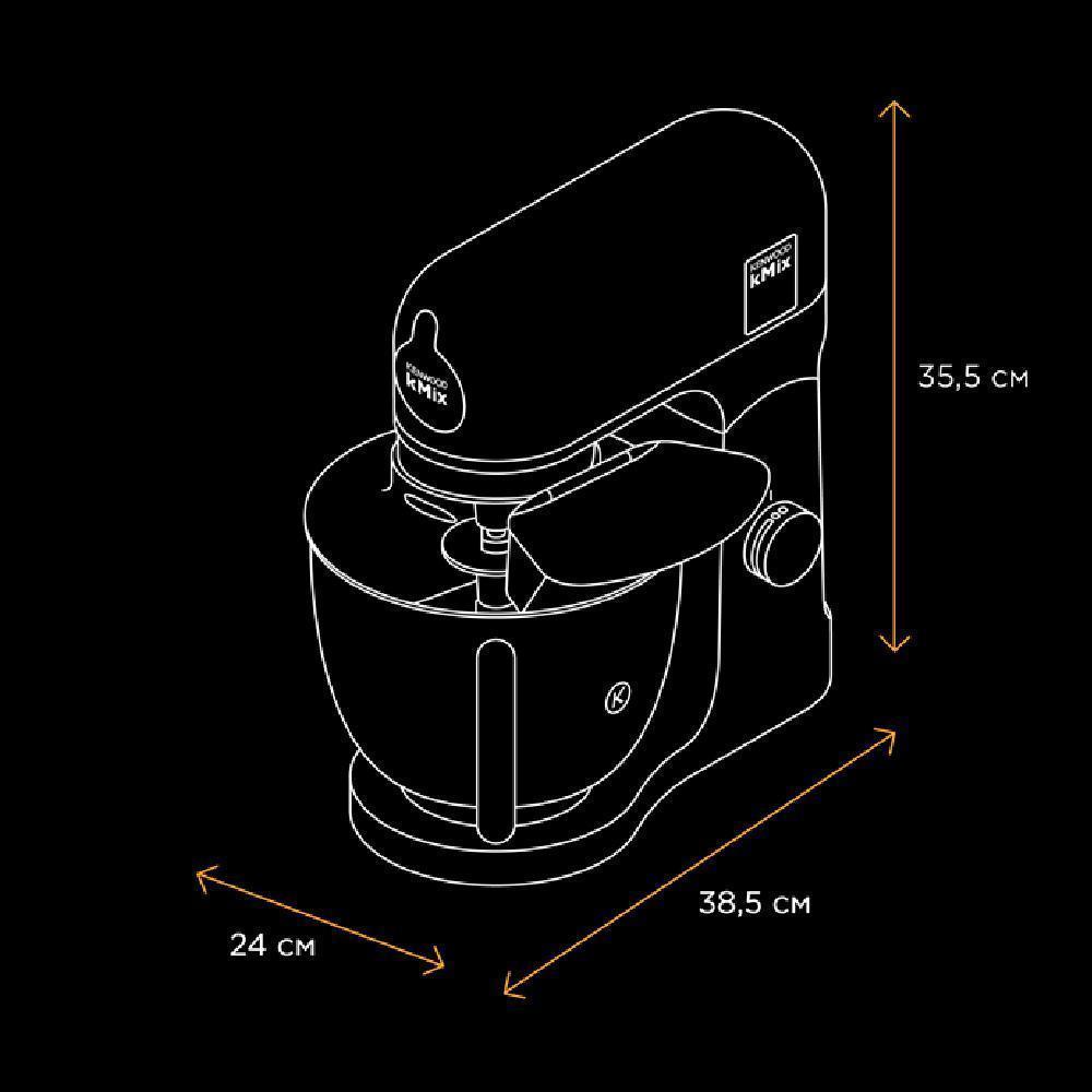 Кухонная машина Kenwood KMX 750 RD красная