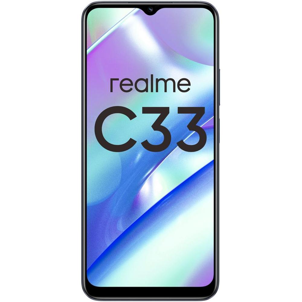 Купить Смартфон Realme C33 (4/128GB), черный в Астане - Oma.kz