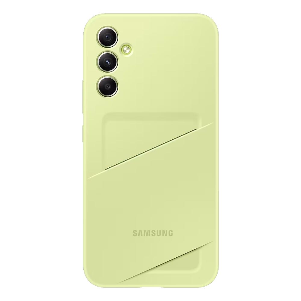 Чехол для телефона Samsung Galaxy A34 Card Slot Cover EF-OA346TGEGRU lime
