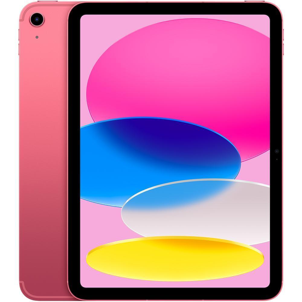 Планшет Apple 10.9-inch iPad Wi-Fi + Cellular 64GB - Pink (MQ6M3RK/A), розовый