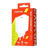 Зарядное устройство для телефонов Canyon PD Wall Charger 20W White CNE-CHA20W