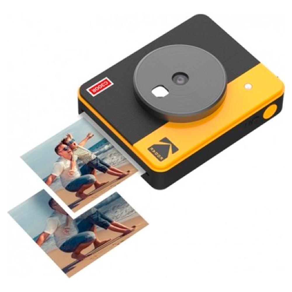 Фотоаппарат моментальной печати Kodak C300R Mini Shot Combo 3 Retro (yellow)