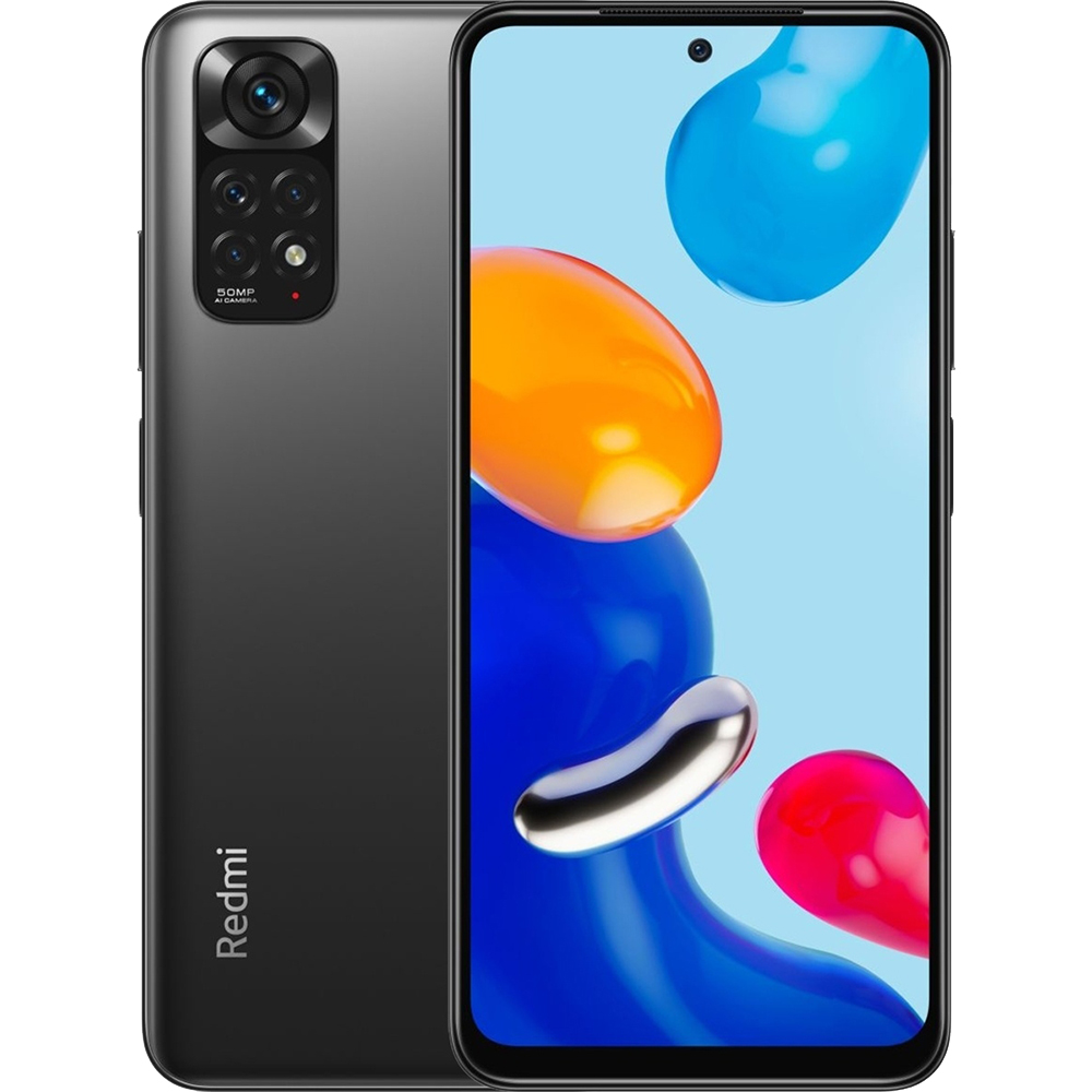 Купить Смартфон Xiaomi Redmi Note 11 4/128GB, серый в Астане - Oma.kz