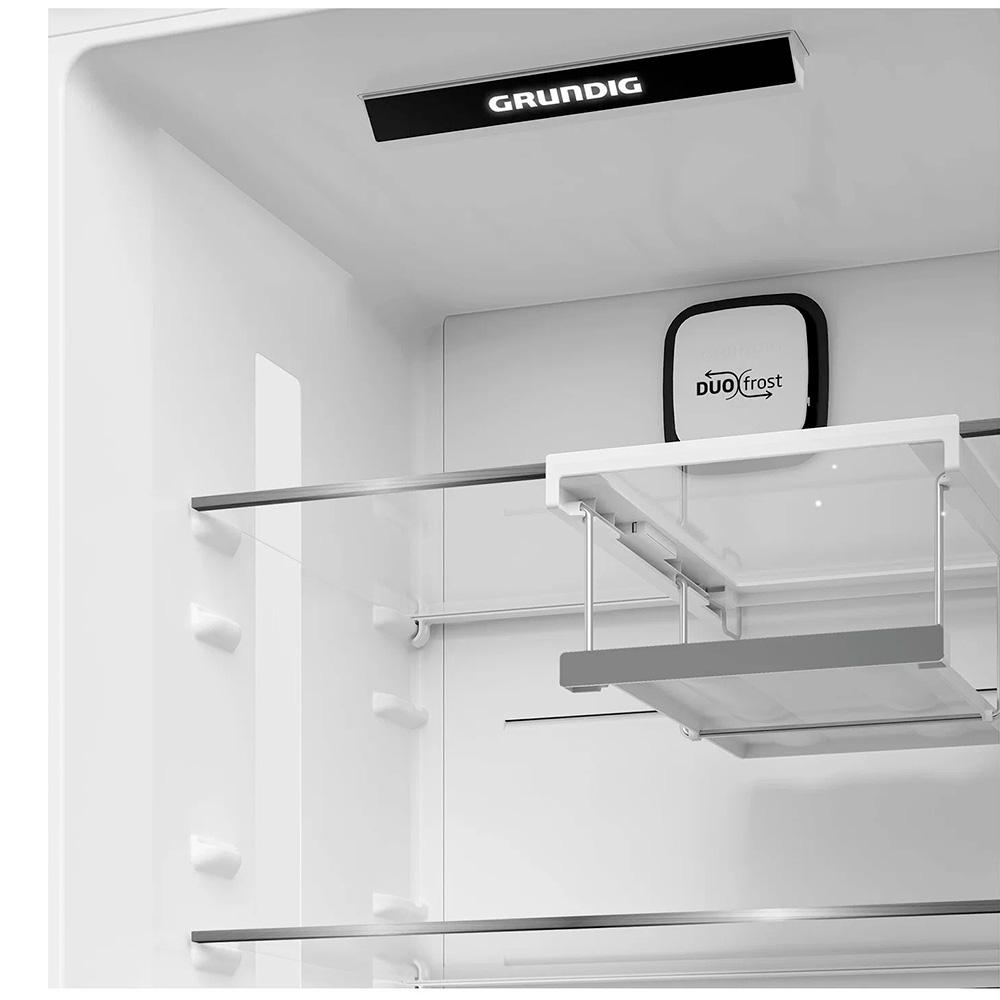 Холодильник Grundig GKPN 66930 FXD, серый