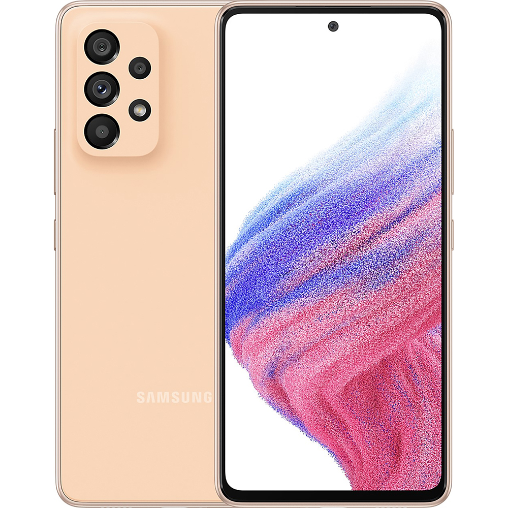 Купить Смартфон Samsung SM A 536 Galaxy A53 128GB EZODS, оранжевый в Астане  - Oma.kz