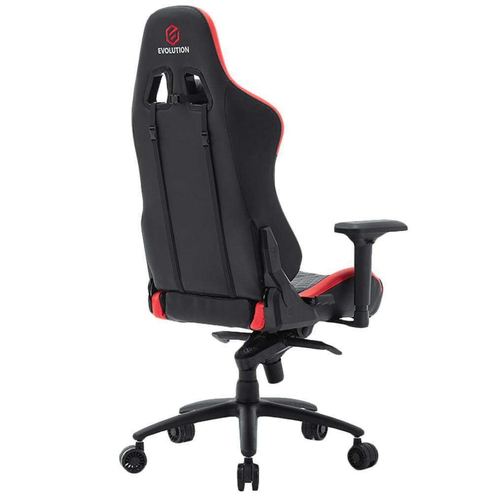 Игровое компьютерное кресло Evolution Racer M Black-Red