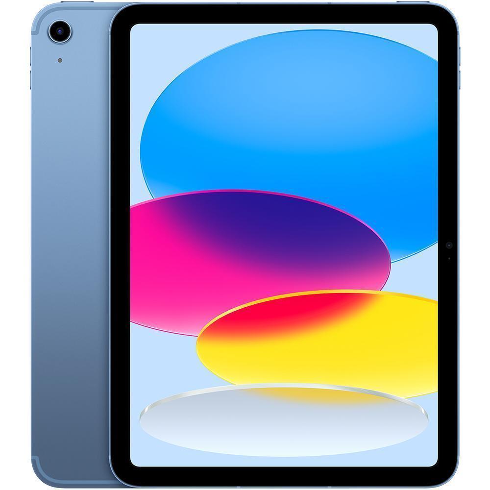 Планшет Apple 10.9-inch iPad Wi-Fi + Cellular 256GB - Blue (MQ6U3RK/A), голубой
