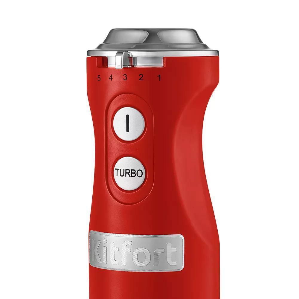 Блендер погружной Kitfort KT-3084-3 красный